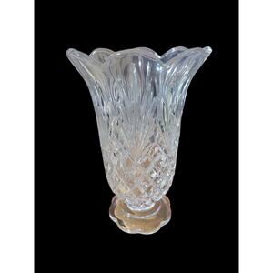 Unbranded Heavy Leaded Vase